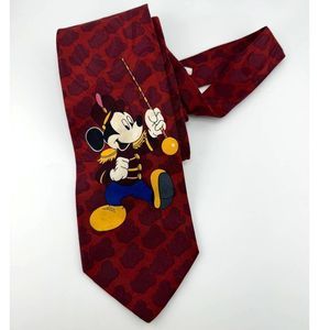 Vintage Mickey Mouse Disney Band Leader Music Balancine‎ INC Tie